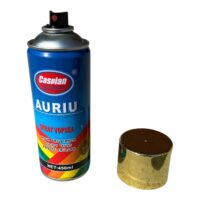 Vopsea spray pentru lemn, metal, Auriu, 450ml