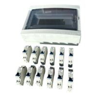 Tablou sigurante cu 12 module, echipat cu bipolare, 6x10A + 6x16A