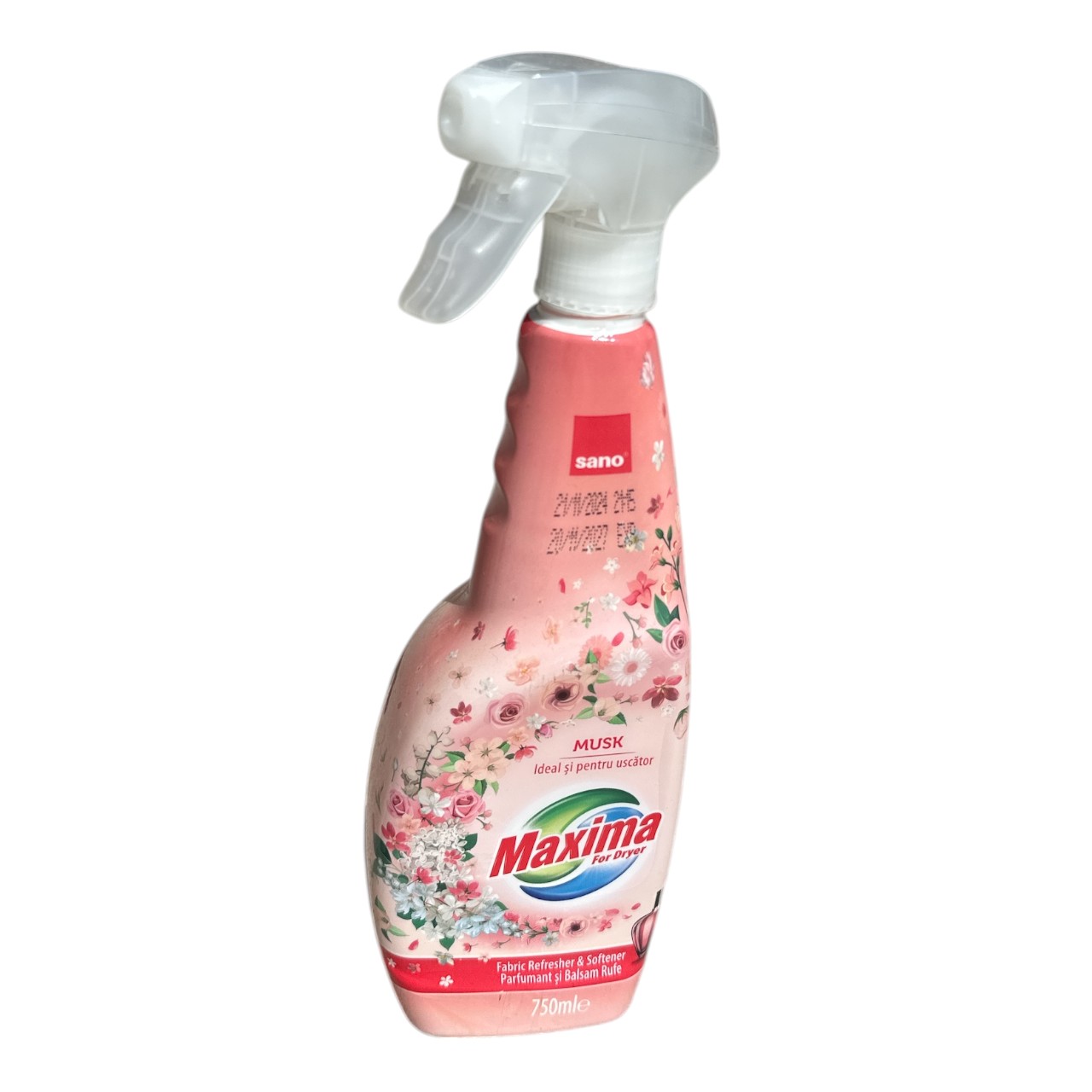 Sano Maxima Balsam pentru rufe uscate si umede musk, 750 ml