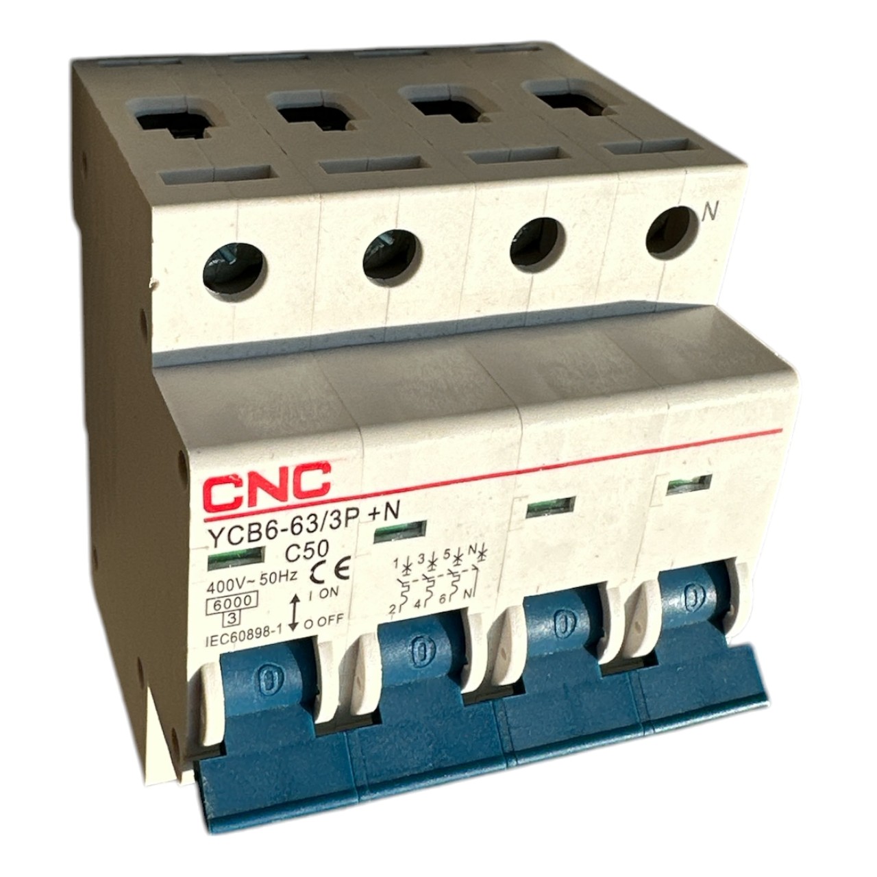 CNC Siguranta automata tetrapolara 50A 4P 4.5Ka