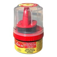 Crema de lustruit pantofi / incaltaminte piele, incolora, 60 ml