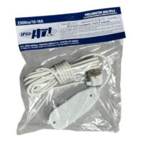Prelungitor electric cu ceramica, 3 prize, 5 metri