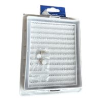 Rama aerisire cu plasa 150 x 200 mm, alba