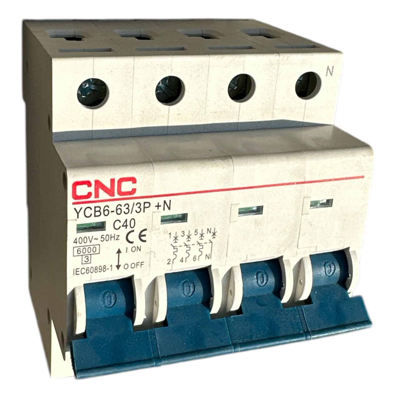 CNC Siguranta automata tetrapolara 40A, 4P, 6KA