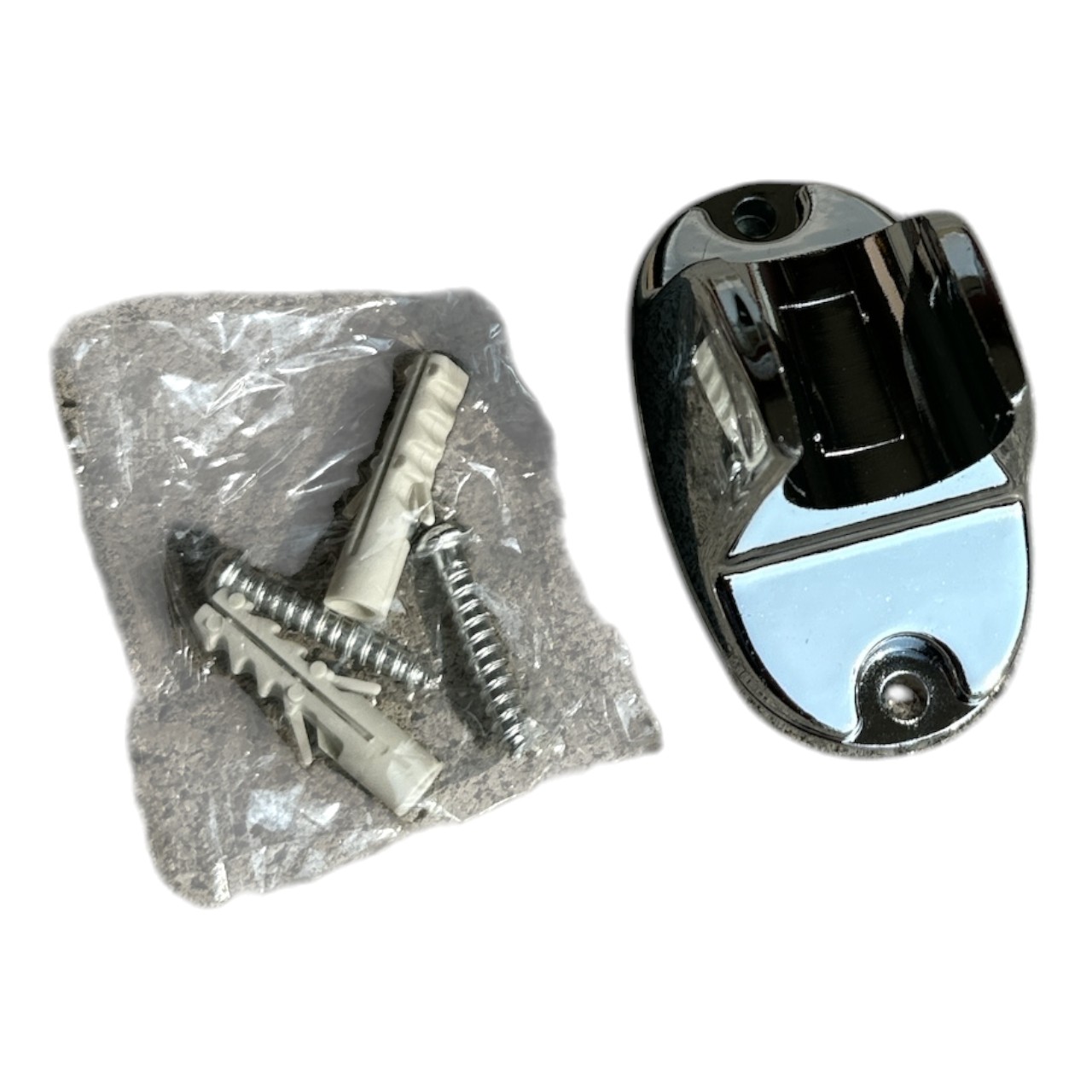 Suport para dus cromat, 6.3 cm