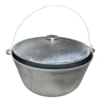 Ceaun aluminiu 25L cu capac si toarta