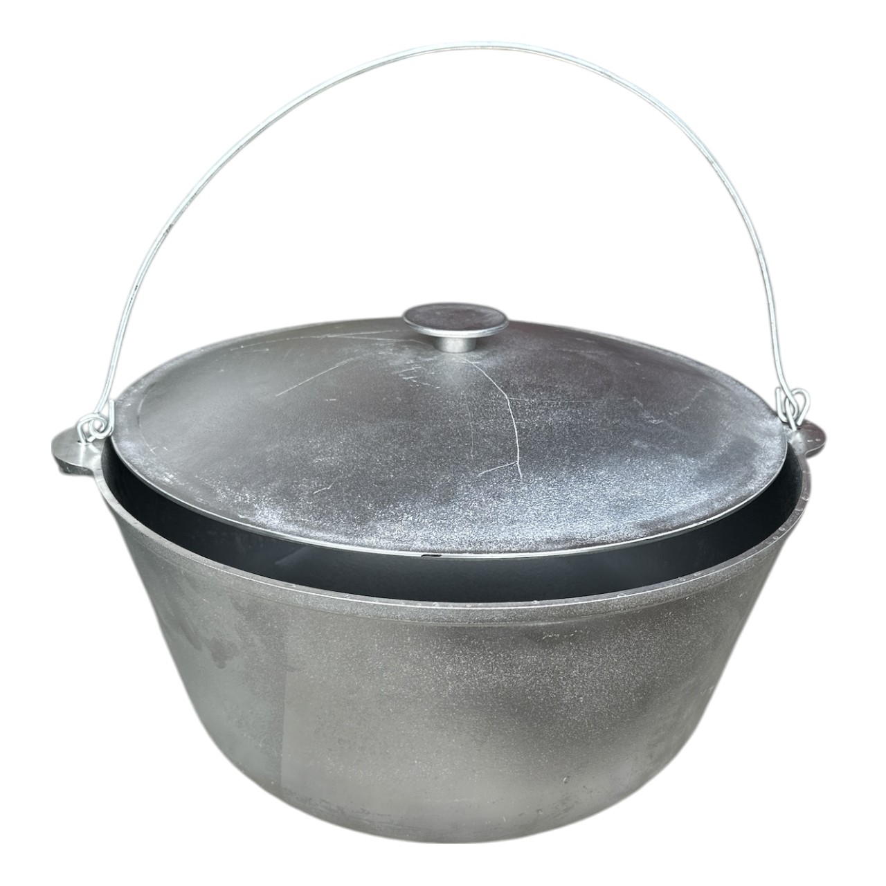 Ceaun aluminiu 25L cu capac si toarta