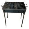 Gratar camping din fier, 62 x 42 cm