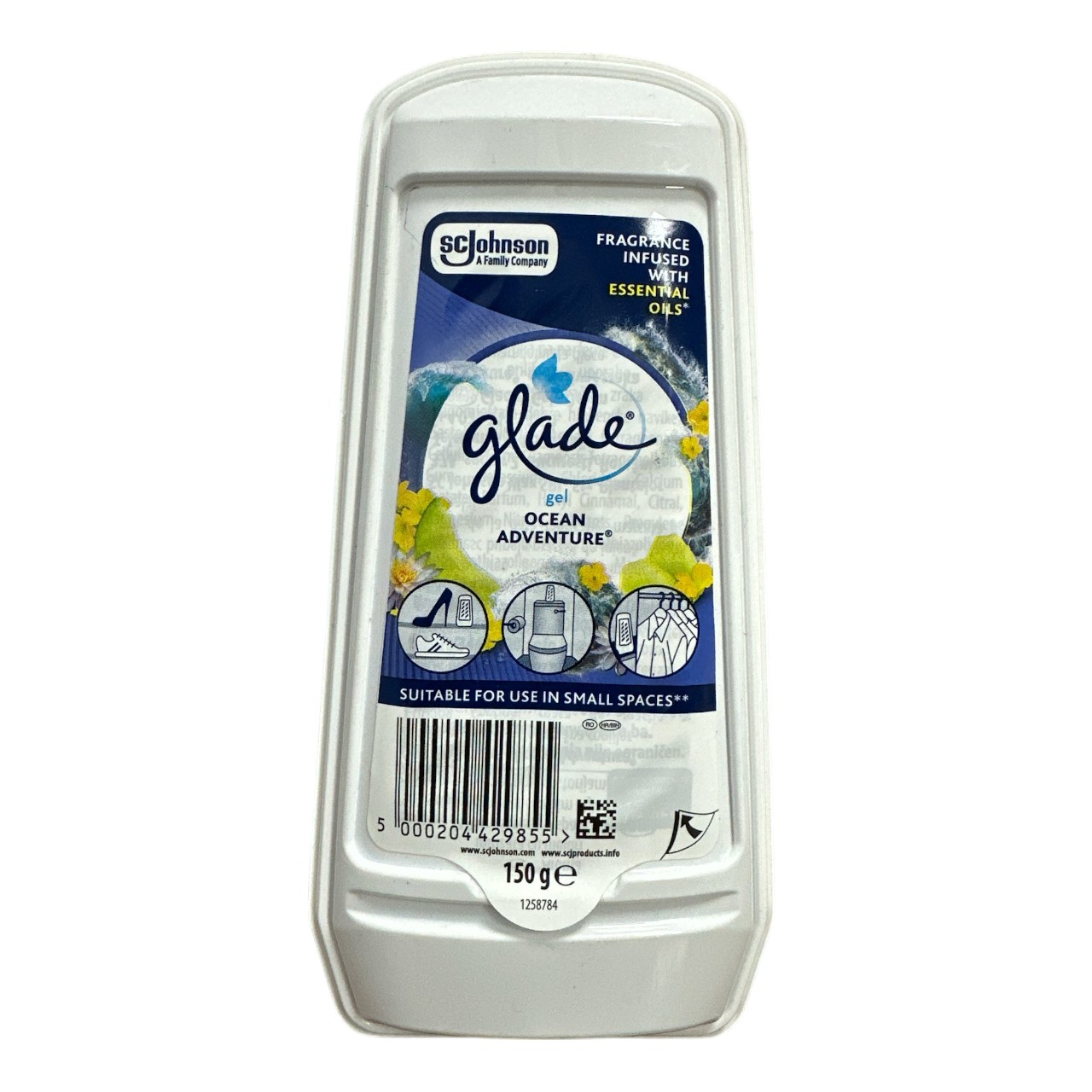 Glade Gel Odorizant de camera, Ocean Adventure150 g