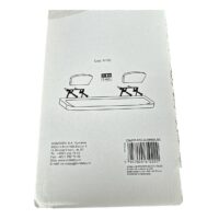 RomTatay Etajera Oglinda baie, alba