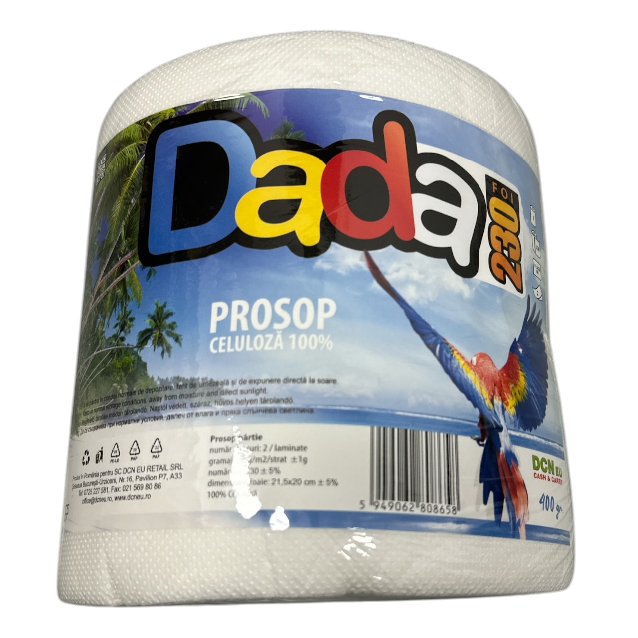 DaDa Prosop de hartie 2 straturi, rola 70 M - imagine 2
