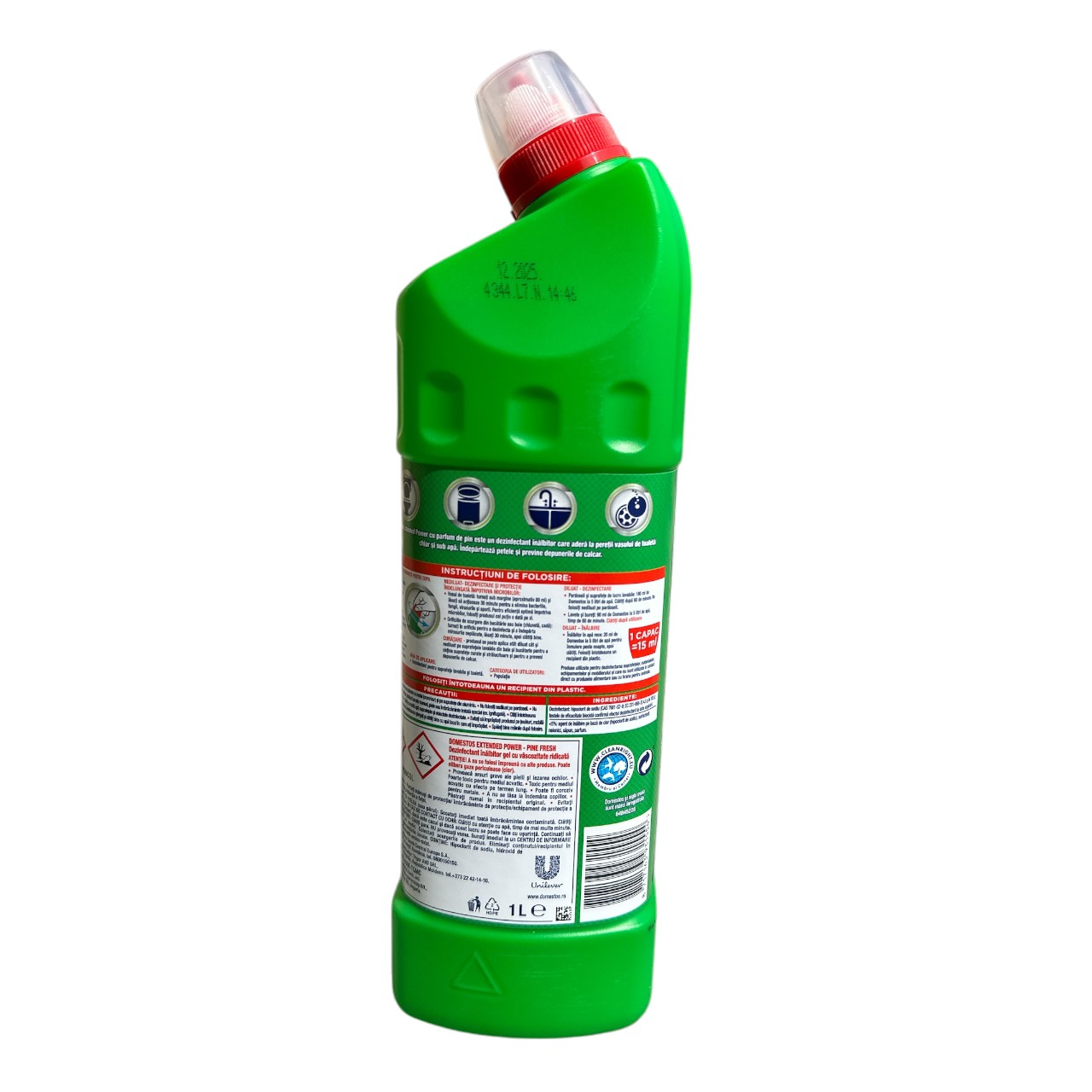 Domestos WC verde Extended Power 1L - imagine 2