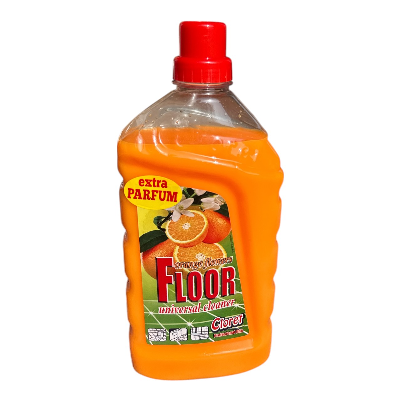 Cloret Detergent pardoseli Orange 1L