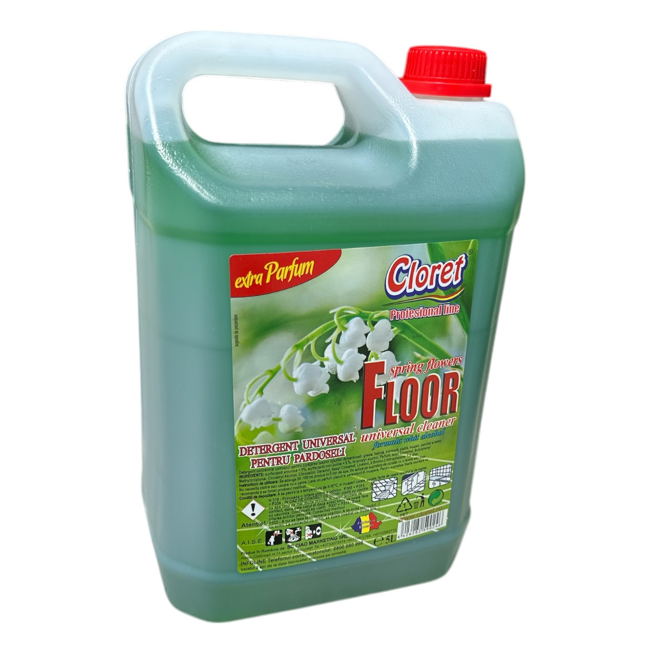 Cloret Solutie pardoseli Spring Flowers 5L