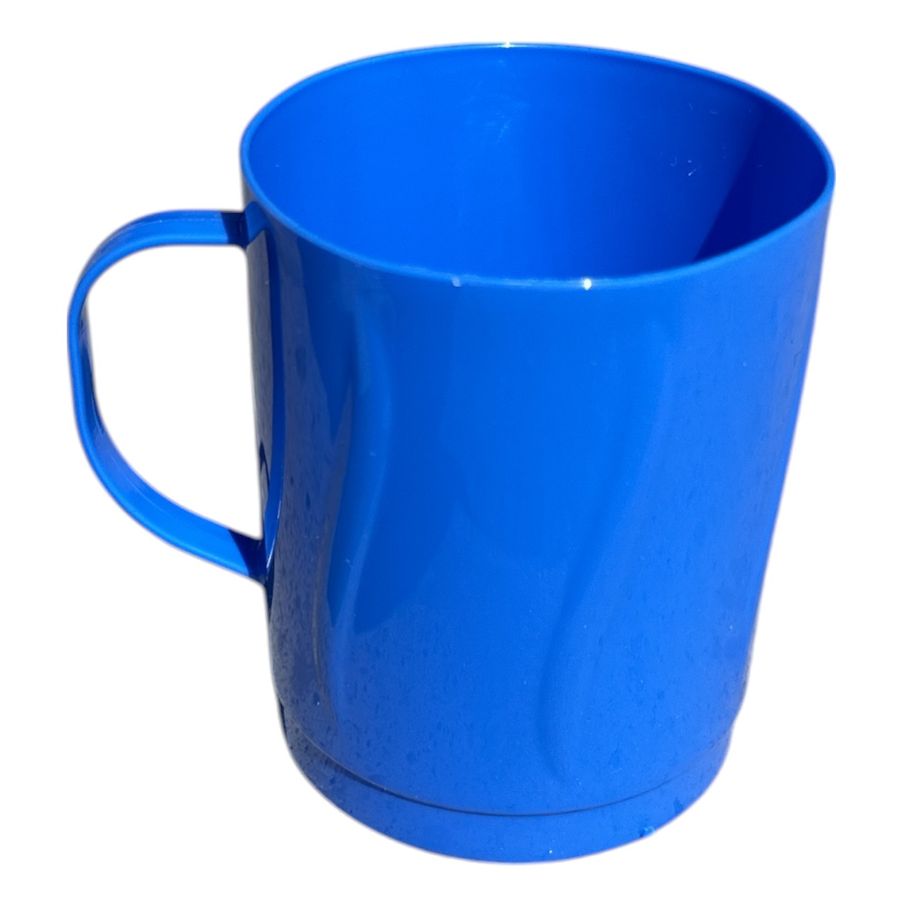 Cana din plastic (Albastra) cu toarta, 300 ml