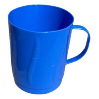 Cana din plastic (Albastra) cu toarta, 300 ml