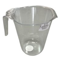 Cana gradata plastic transparenta 1100ml