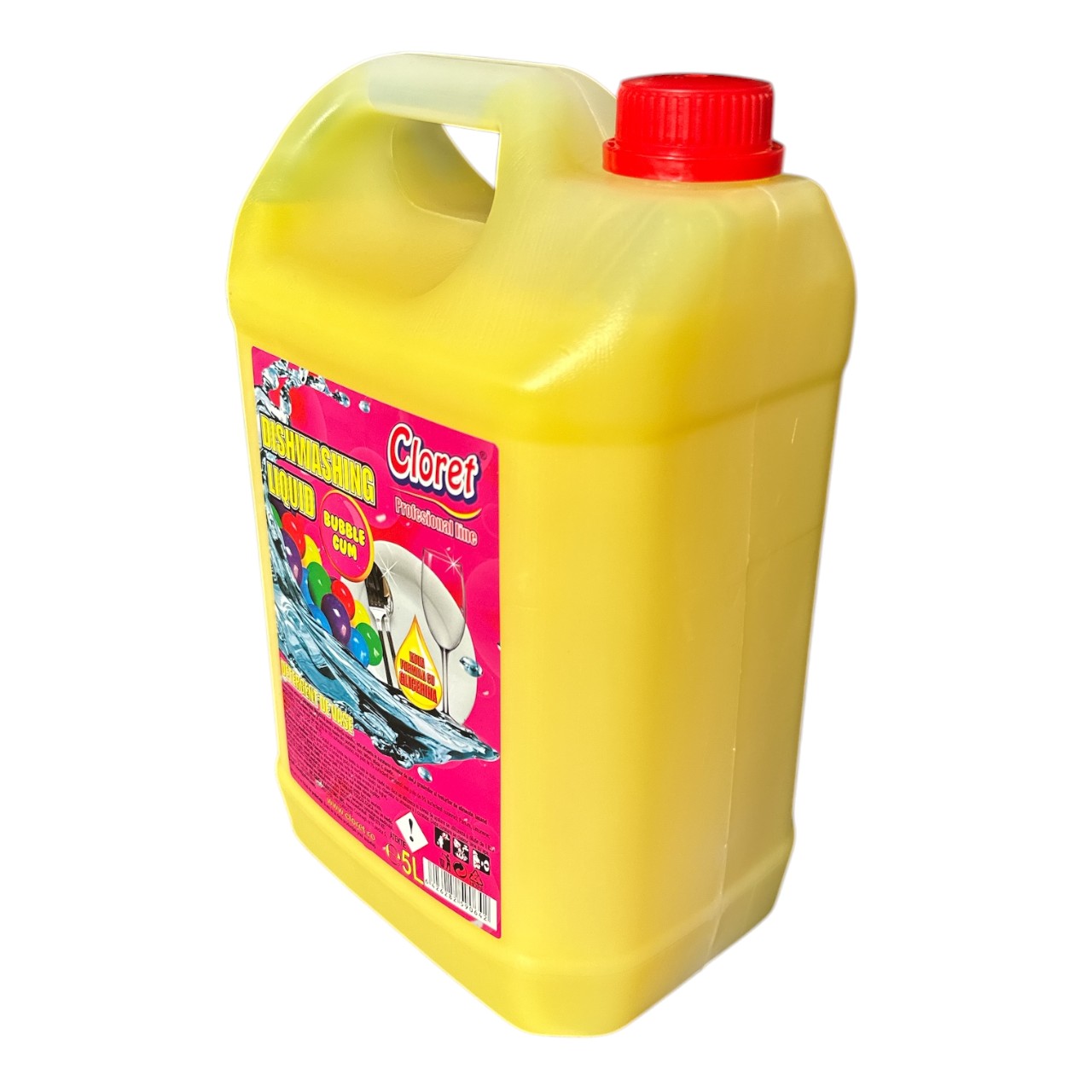 Detergent vase Bubble Gum 5 litri Cloret