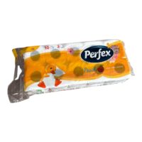 Hartie igienica Perfex 3 straturi, 10 role, Peach