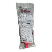 Mop bumbac 220 gr, rezerva, alb