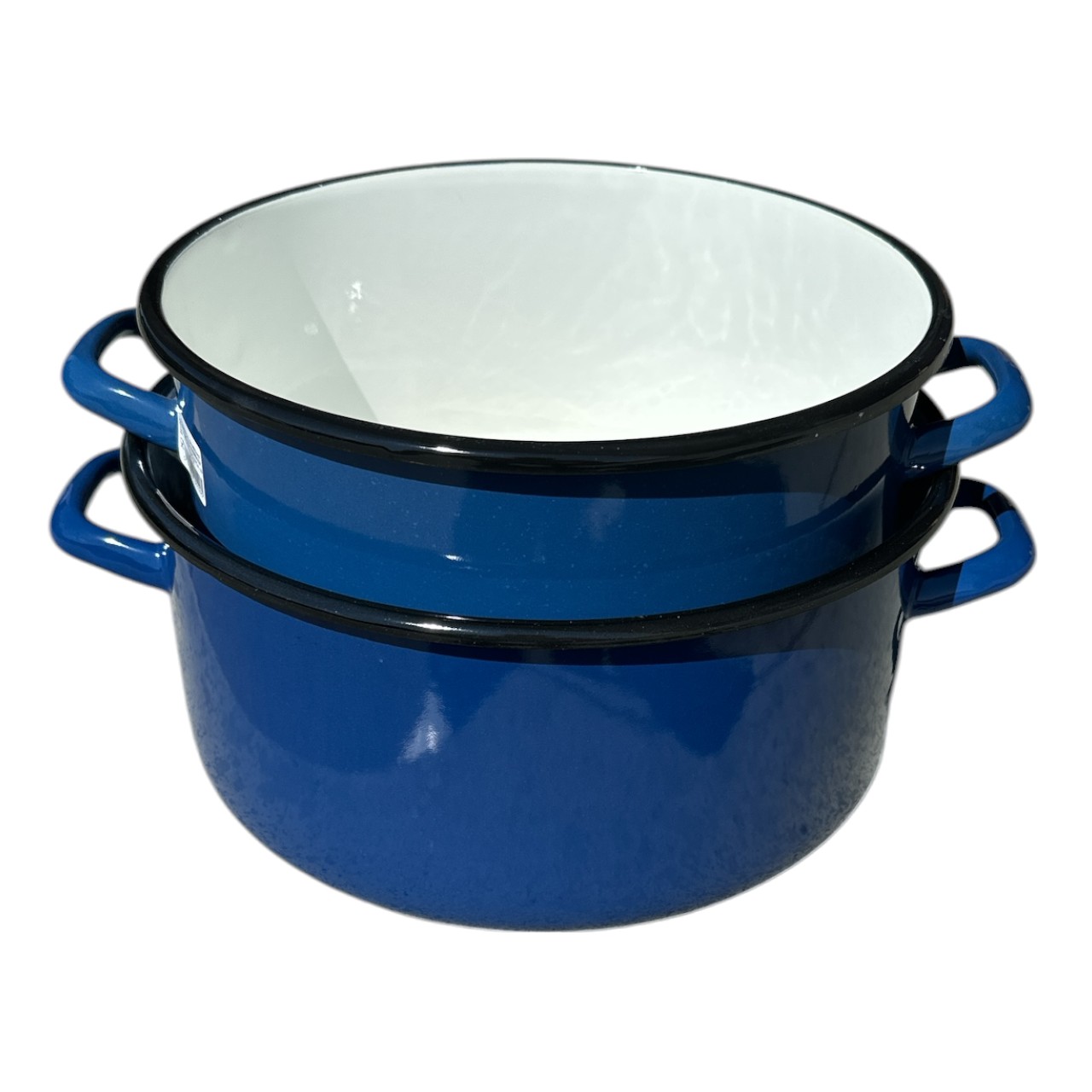 Set 2 Cratite emailate, Cratita 5 L + Cratita 8 L