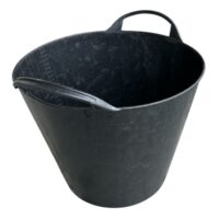 Cos multifunctional flexibil cu manere 26 L, negru