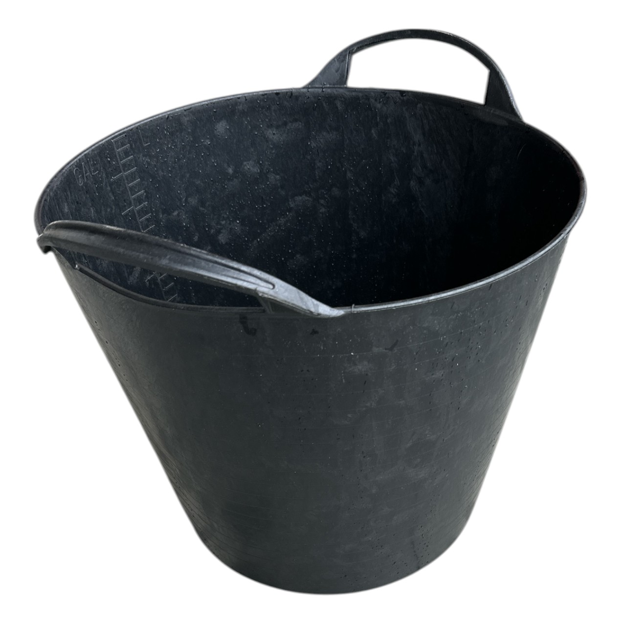 Cos multifunctional flexibil cu manere 26 L, negru - imagine 2