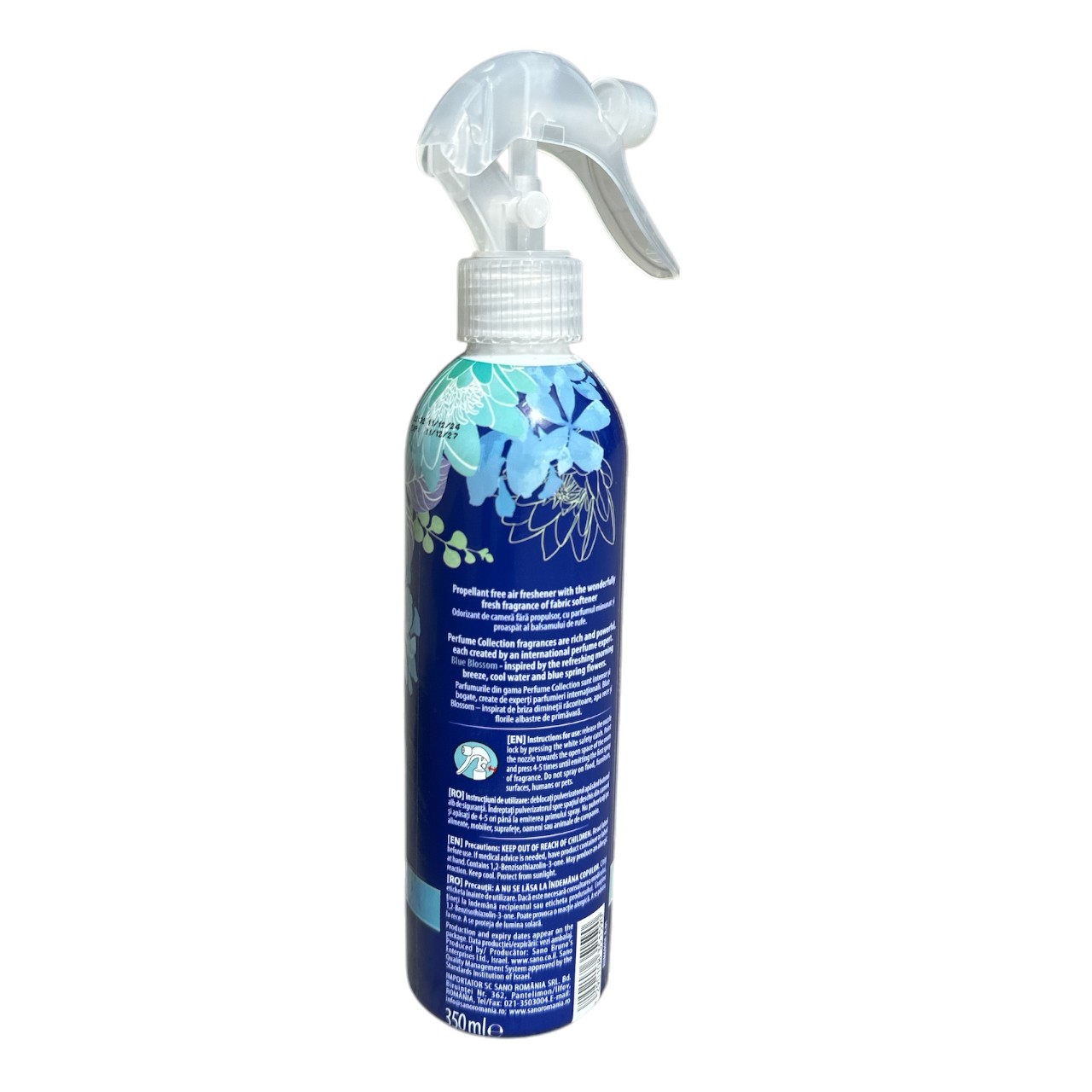 Sano Fresh Home Odorizant camera Blue Blossom 350 ml - imagine 2