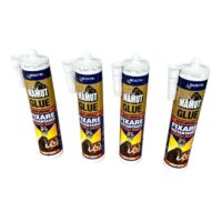 Mamut Silicon Etansant si adeziv alb 290 ml, 4 bucati