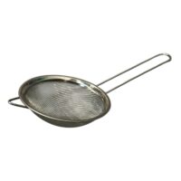 Strecuratoare inox de ceai / cafea, cu maner 12 cm