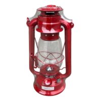 Felinar petrol lampant rosu, 310 mm