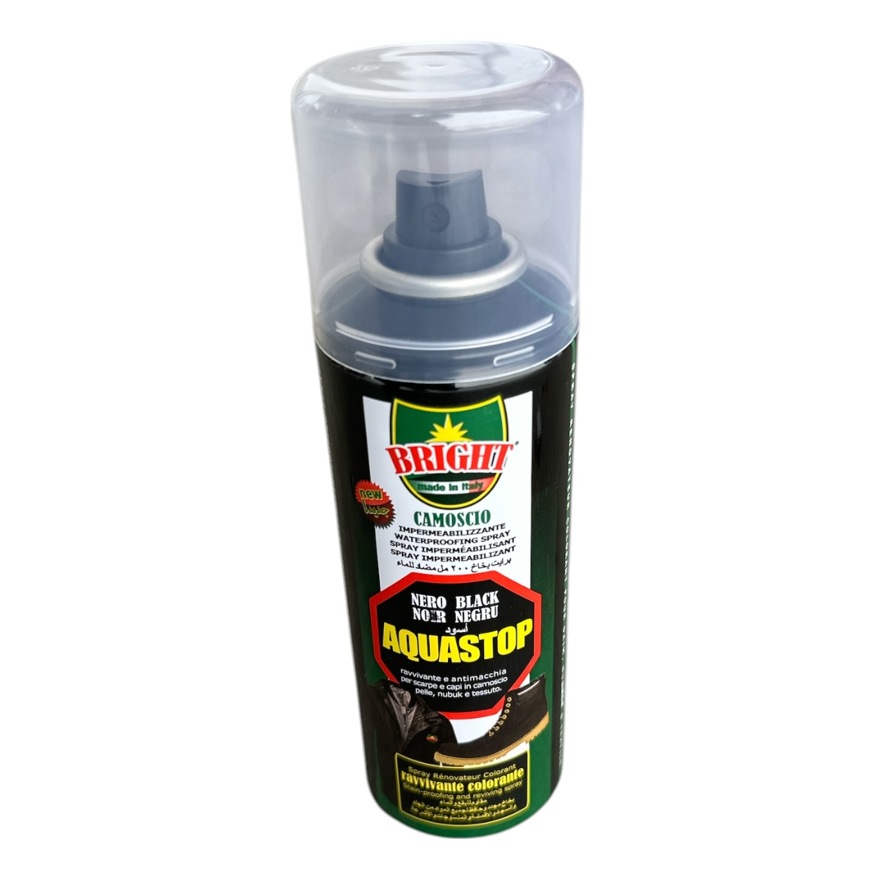 Spray impermeabilizare bocanci si pantofi negri, 200 ml