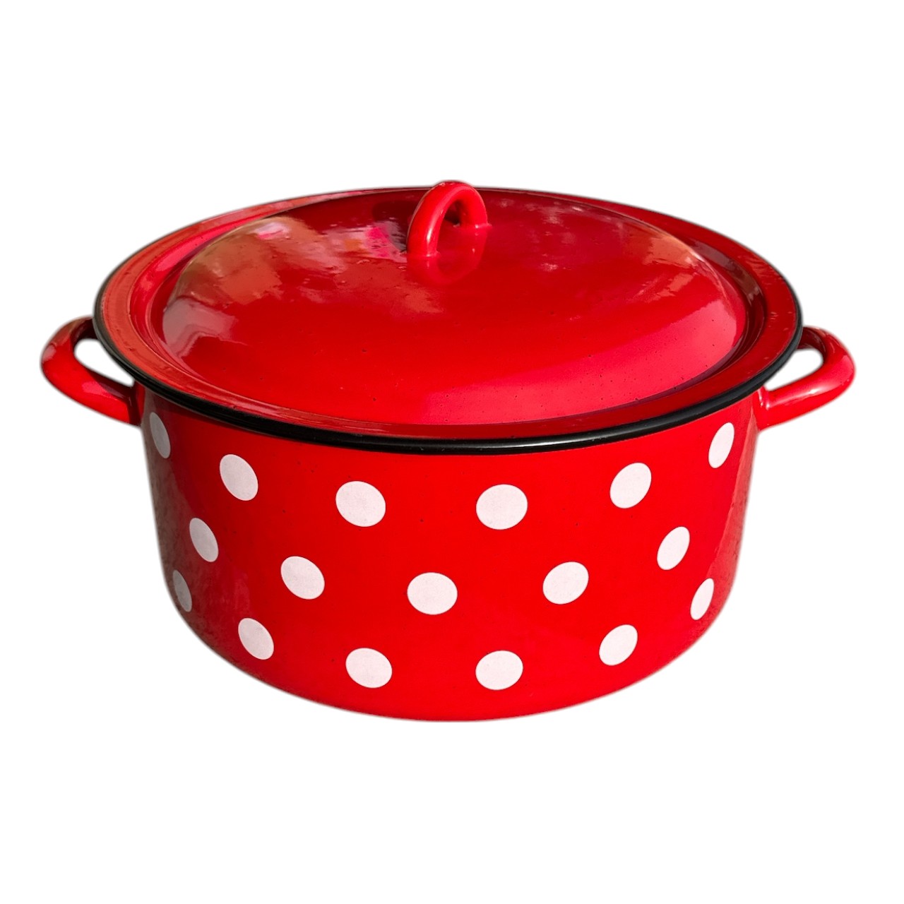 Cratita Emailata cu Capac 11 L (litri) - imagine 2