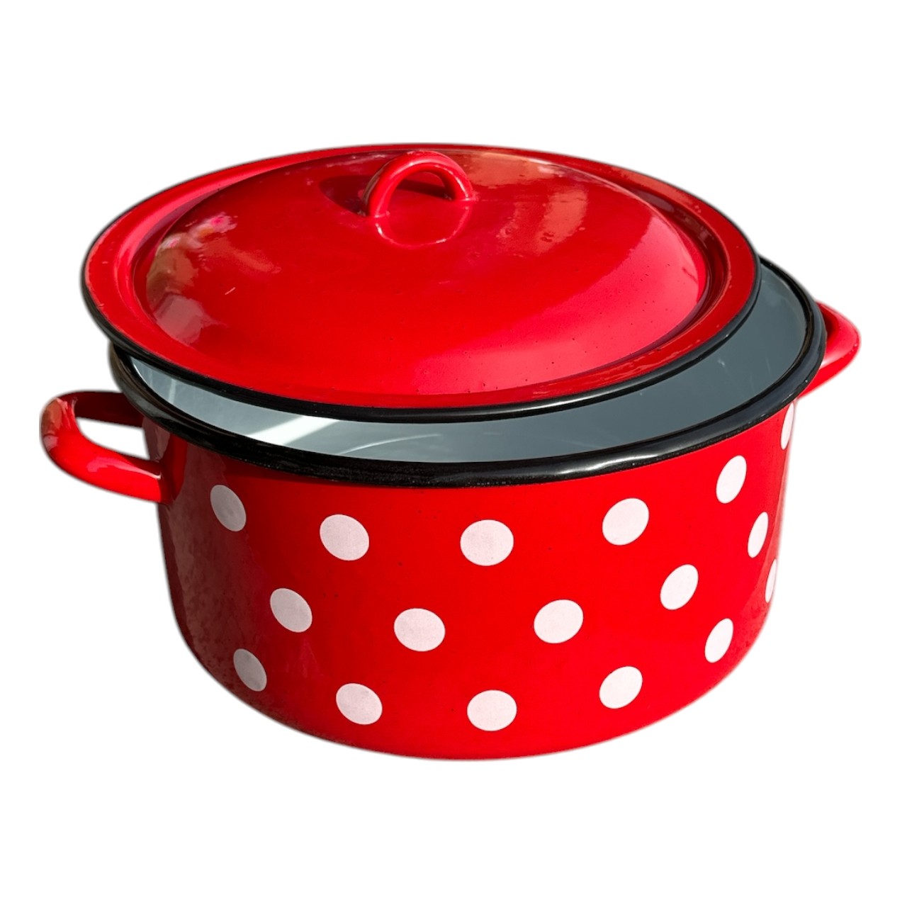 Cratita Emailata cu Capac 11 L (litri)