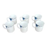 Cani termorezistente (opal) 200 ml, set 6 bucati