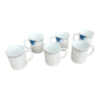 Cani termorezistente (opal) 200 ml, set 6 bucati