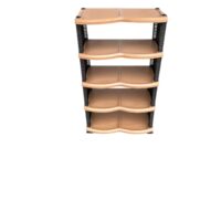 Crilelmar Raft incaltaminte plastic 5 polite, crem-maro