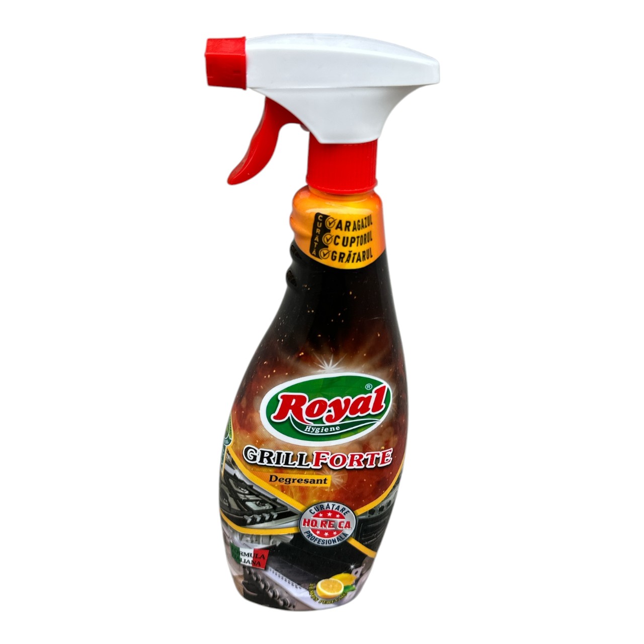 Royal Grill Forte Degresant aragaz, cuptor si gratar, 750 ml