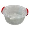 Sterk Cutie alimentara plastic, rotunda cu capac etans, 1.2 litri