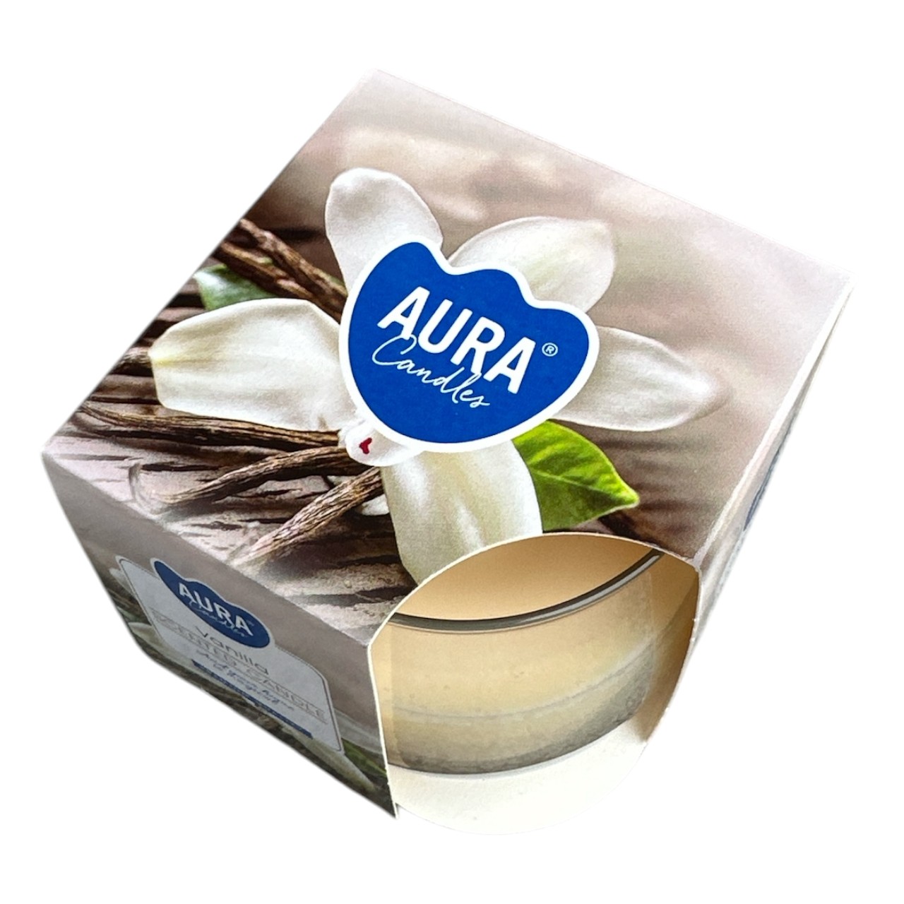 Lumanare parfumata in pahar vanilie 100 ml - imagine 2