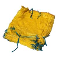 Saci de plasa raschel 20 kg (40x60 cm) galbeni - 100 bucati