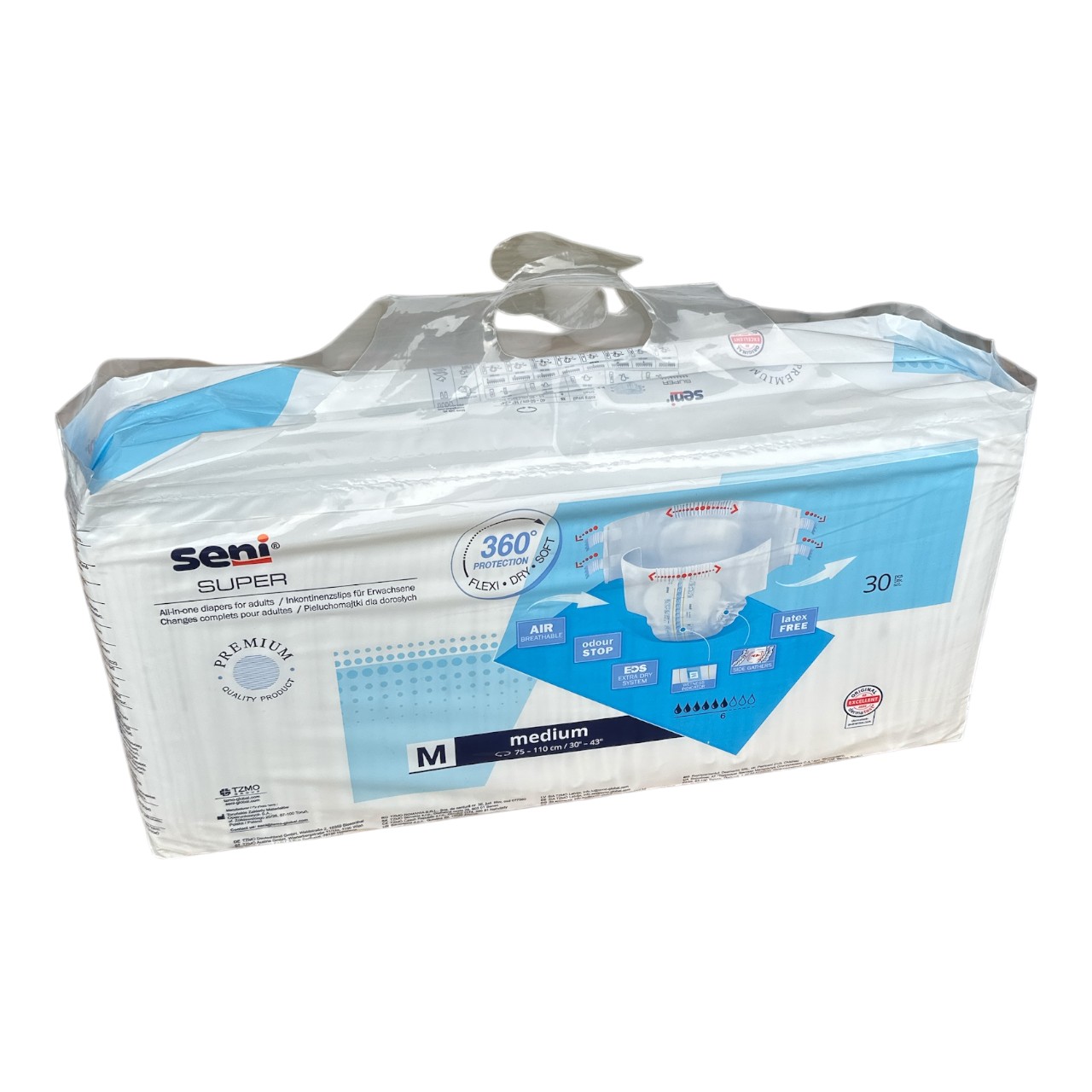 Super Seni Fit & Dry Medium Scutece incontinenta grava 30 buc - imagine 2