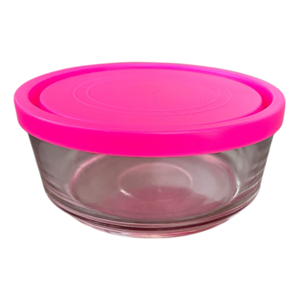 Caserola Sticla cu capac, 750 ml rotunda