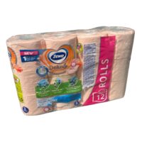 Hartie igienica 3 straturi Zewa Deluxe Cashmere Peach, 12 role