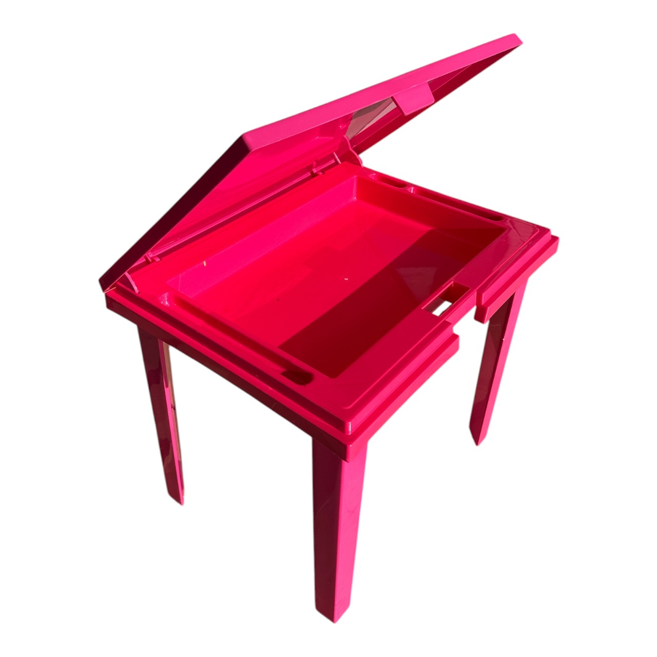 Masuta plastic cu sertar integrat pentru copii, multicolora - imagine 4