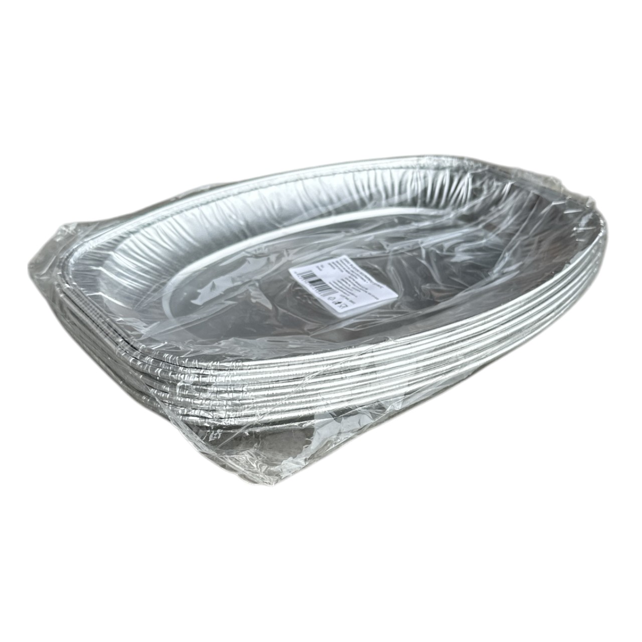 Tava aluminiu unica folosinta, ovala S-450, set 10 bucati - imagine 2