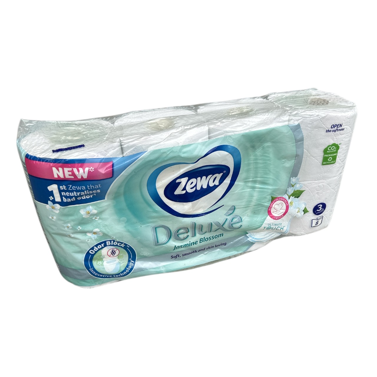 Zewa Deluxe Jasmine Blossom Hartie igienica 3 straturi 8 role