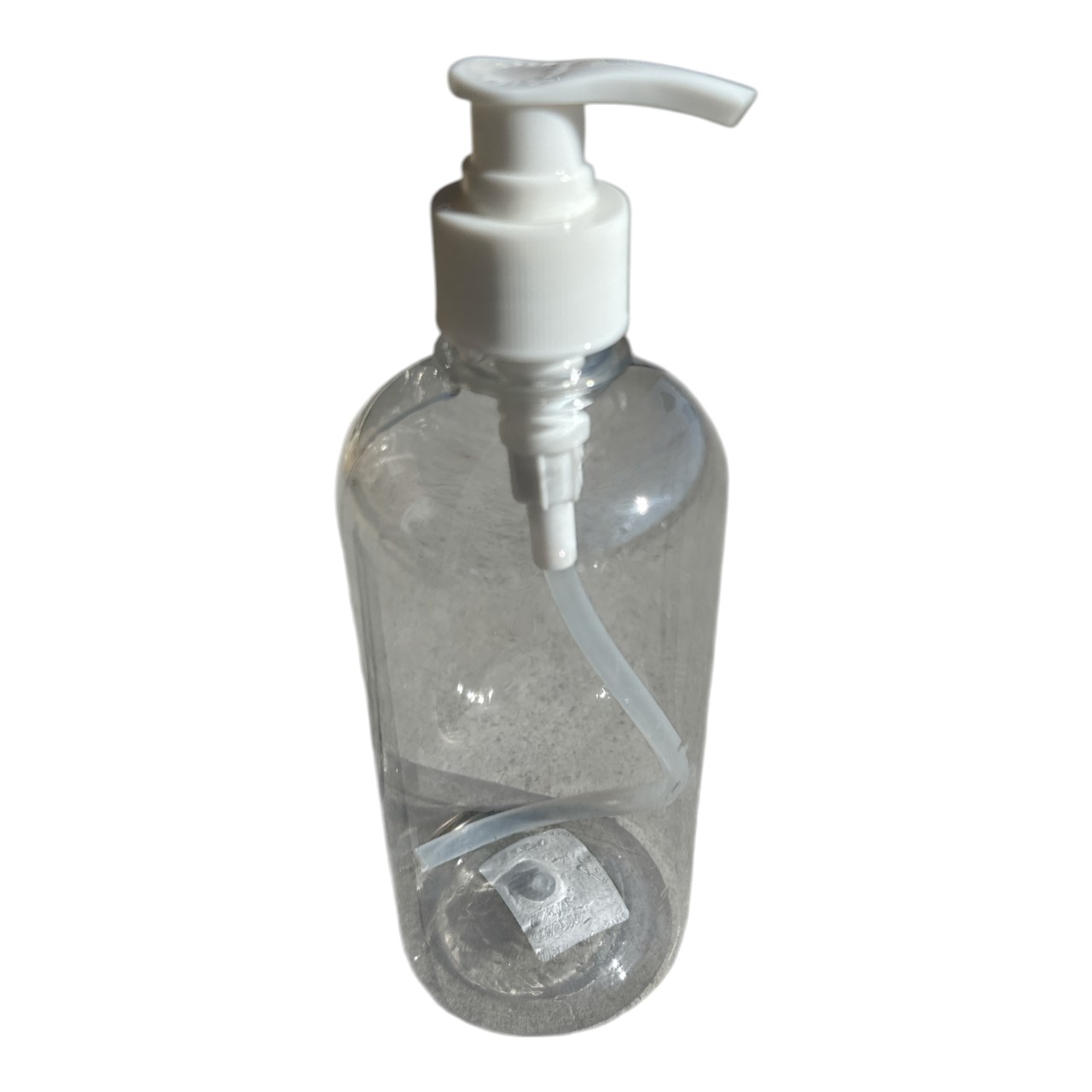 Recipient plastic cu pompita 500 ml, transparent