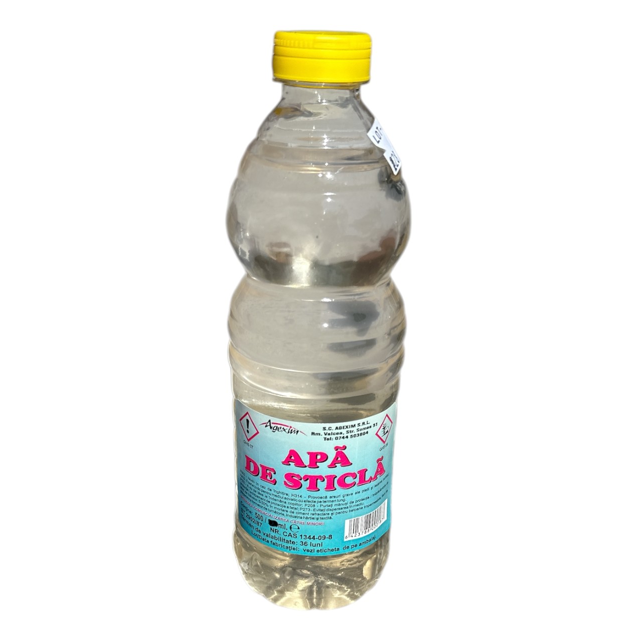 Silicat de sodiu (apa de sticla) Liant pentru mortare, 500 ml