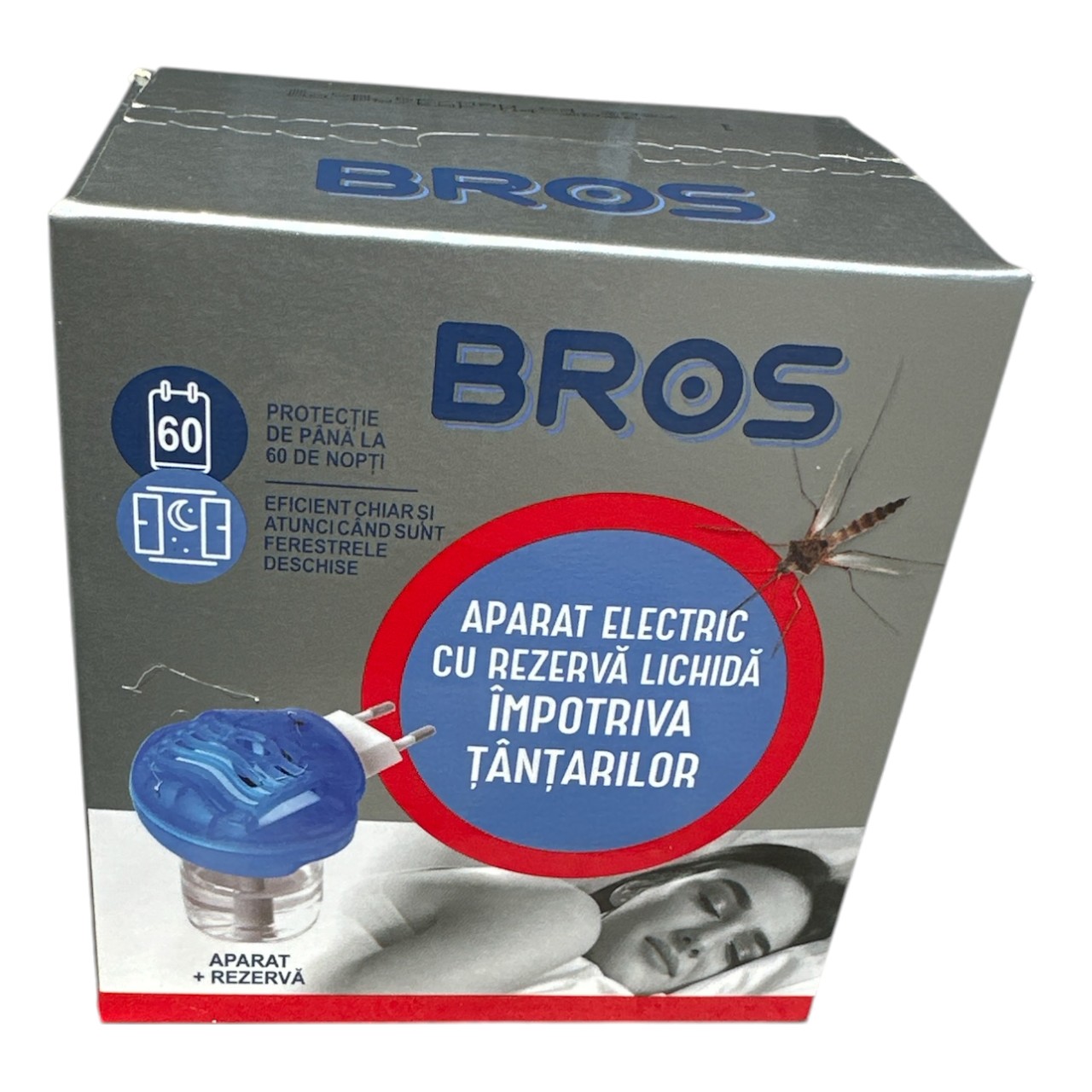 Bros Aparat electric tantari cu rezerva lichida 40 ml
